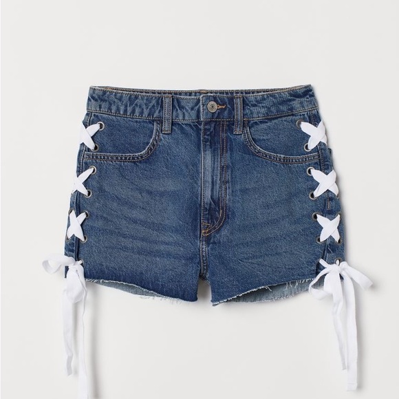 Divided Pants - 💙5/$25💙H&M Divided Tie Up Side Shorts 8